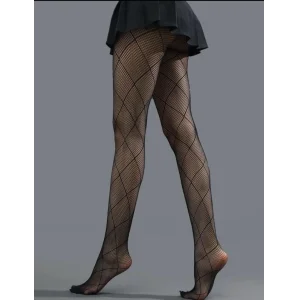 Patterned pantyhose